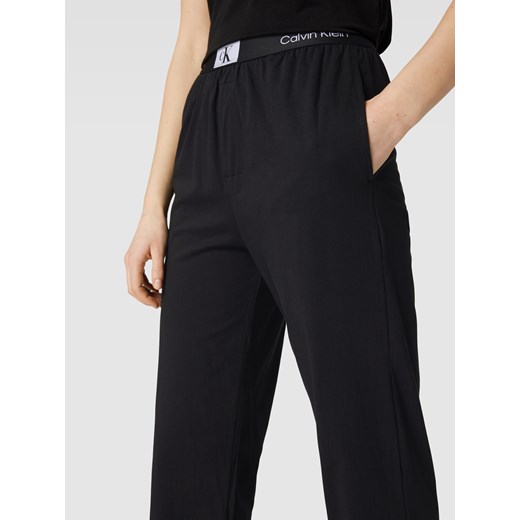 Spodnie z detalami z logo Calvin Klein Underwear L Peek&Cloppenburg 