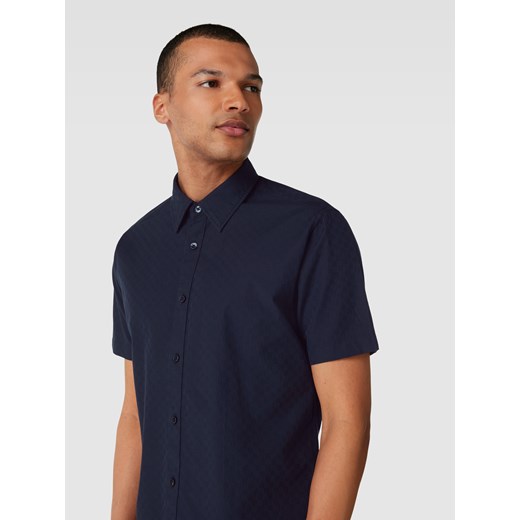 Koszula casualowa o kroju slim fit z fakturowanym wzorem model ‘DOBBY’ Esprit XXL Peek&Cloppenburg