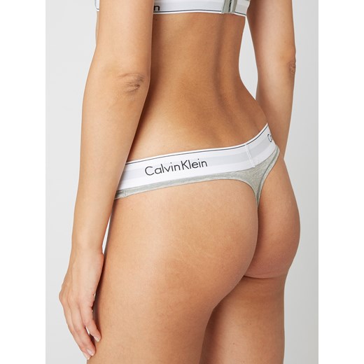 Stringi z paskiem z logo Calvin Klein Underwear XL Peek&Cloppenburg 