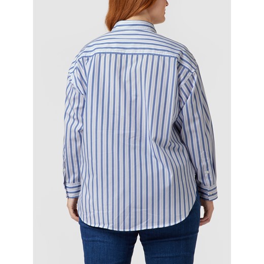 Bluzka koszulowa PLUS SIZE ze wzorem w paski XXXL Peek&Cloppenburg promocja