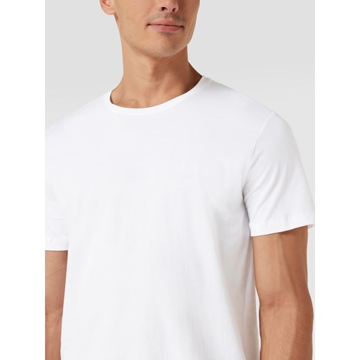 T-shirt męski biały BOSS HUGO 