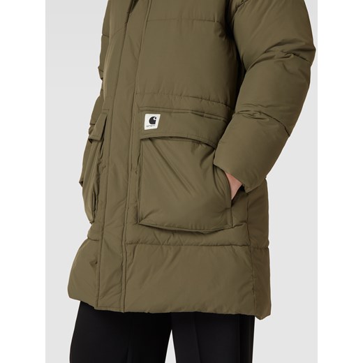 Płaszcz pikowany z kapturem model ‘ERIE’ L Peek&Cloppenburg 