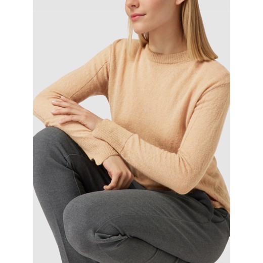 Sweter z dzianiny z fakturowanym wzorem model ‘FATA’ Maxmara Leisure XS Peek&Cloppenburg 