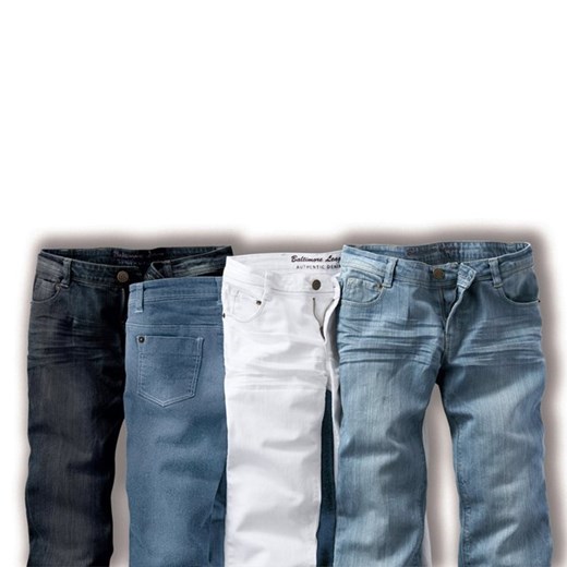 DŻINSY la-redoute-pl niebieski jeans