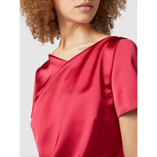 Sukienka koktajlowa z satyny Swing 44 Peek&Cloppenburg