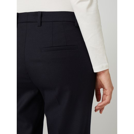 Spodnie materiałowe o kroju fashion fit z mieszanki wełny model ‘Krystal’ Cambio 32 Peek&Cloppenburg  okazyjna cena