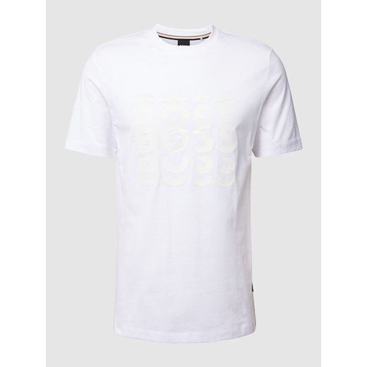 T-shirt z nadrukiem z logo model ‘Tiburt’ M wyprzedaż Peek&Cloppenburg 