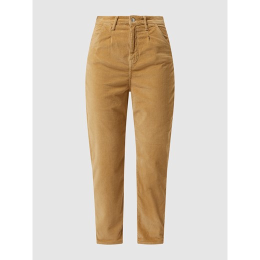 Spodnie sztruksowe o kroju baggy fit z dodatkiem streczu model ‘Laura’ Mavi Jeans 26/27 Peek&Cloppenburg 