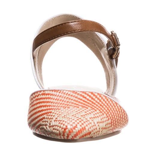 ALDO PRIMOLANO Baleriny z zapięciem orange zalando bialy sztuczna