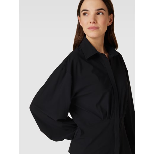 Bluzka damska D´etoiles Casiope z długimi rękawami czarna 