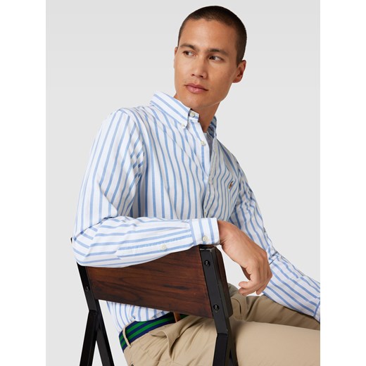 Koszula casualowa o kroju slim fit z wzorem w paski Polo Ralph Lauren XL Peek&Cloppenburg  wyprzedaż
