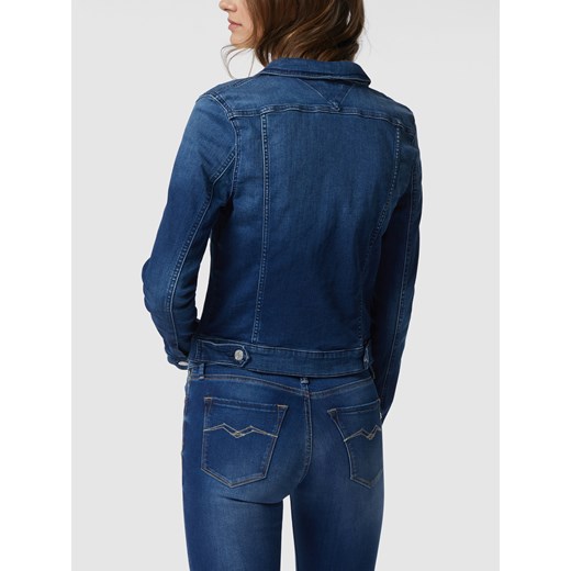 Kurtka jeansowa o kroju slim fit z dodatkiem streczu model ‘Vivianne’ Tommy Jeans M okazja Peek&Cloppenburg 