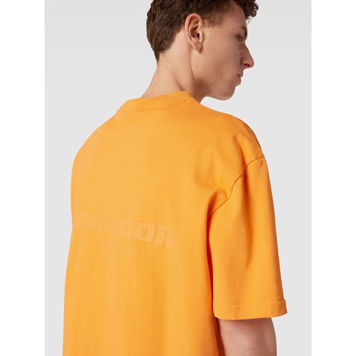 Pegador t-shirt męski pomarańczowa z krótkim rękawem 