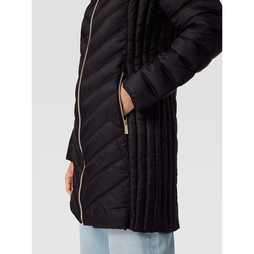 Płaszcz pikowany z detalem z logo model ‘LONG’ Michael Michael Kors L wyprzedaż Peek&Cloppenburg
