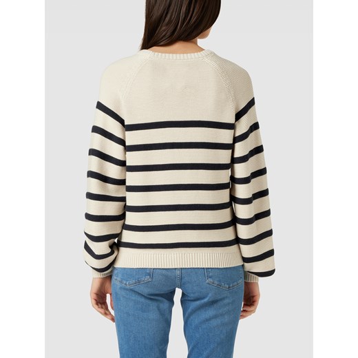 Sweter damski Part Two z okrągłym dekoltem casual