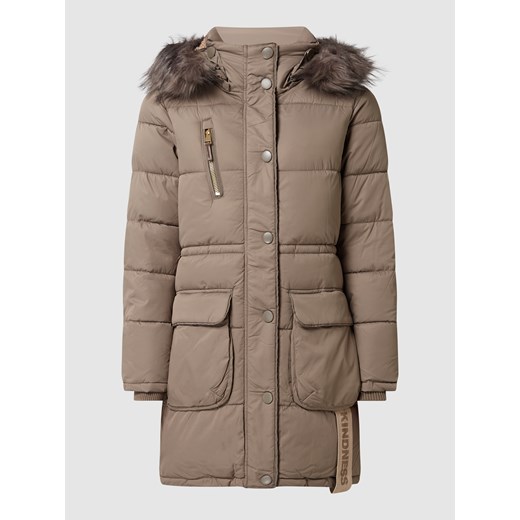 Płaszcz pikowany z watowaniem model ‘Wildnor’ Cream 46 Peek&Cloppenburg 