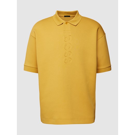 Koszulka polo o kroju relaxed fit z detalami z logo model ‘Pirax’ L Peek&Cloppenburg 