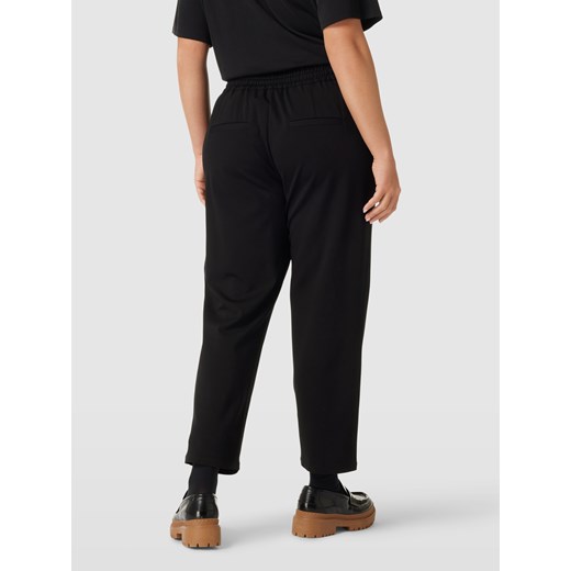 Spodnie PLUS SIZE z elastycznym pasem model ‘EVA’ 48/32 Peek&Cloppenburg
