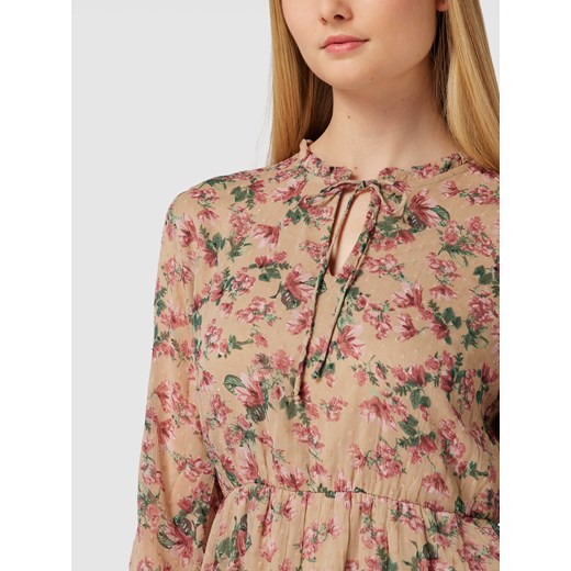 Sukienka mini z kwiatowym wzorem XS Peek&Cloppenburg 