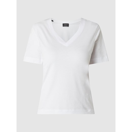 T-shirt z bawełny ekologicznej model ‘Standard’ Selected Femme M Peek&Cloppenburg 