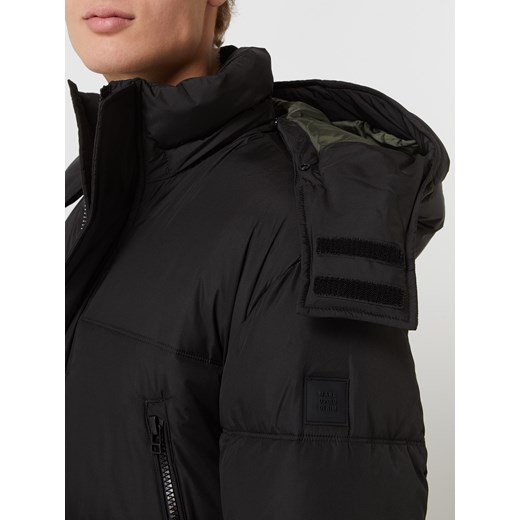 Płaszcz pikowany z odpinanym kapturem XL Peek&Cloppenburg wyprzedaż