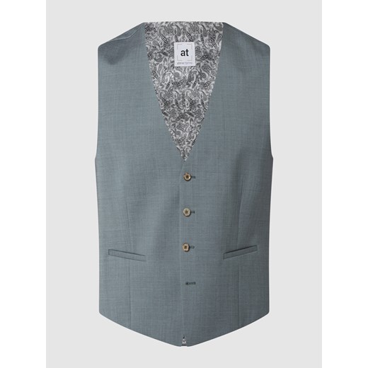 Kamizelka męska Atelier torino szara elegancka wełniana