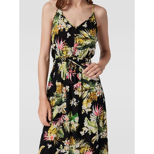 Długa sukienka z kwiatowym wzorem model ‘ON THE COAST MAXI DRESS’ Rip Curl XS wyprzedaż Peek&Cloppenburg 