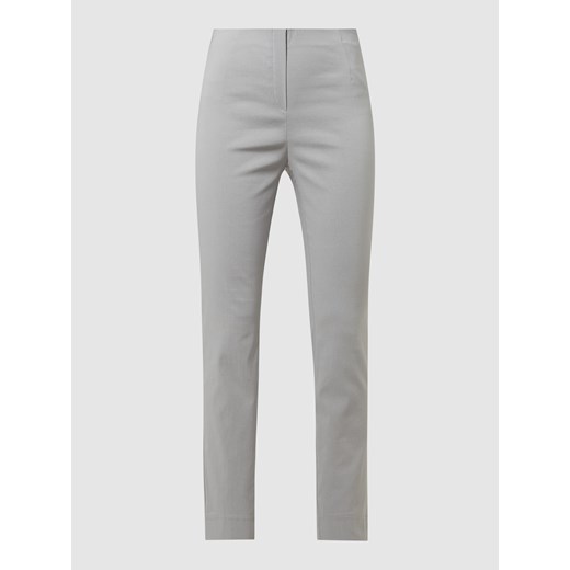 Spodnie ze streczu o kroju slim fit z mieszanki wiskozy Stehmann 34 promocyjna cena Peek&Cloppenburg 