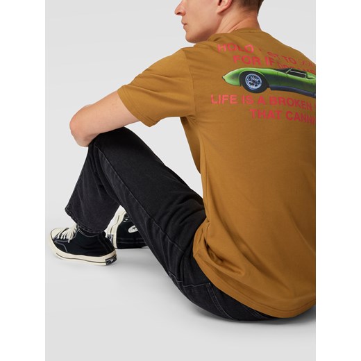 T-shirt z nadrukiem z logo model ‘Car’ 9n1m Sense XL Peek&Cloppenburg 