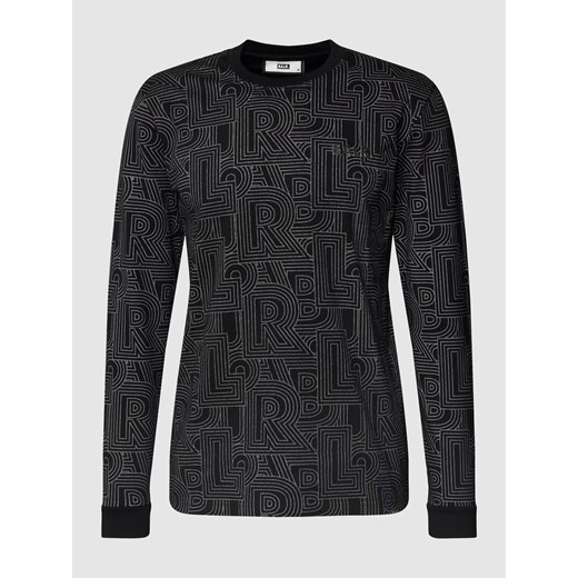 Bluza męska z nadrukami bawełniana