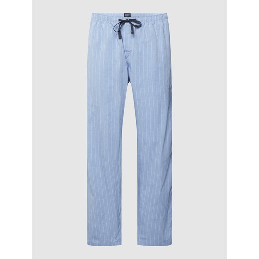 Spodnie od piżamy ze wzorem w cienkie prążki Schiesser XL Peek&Cloppenburg 