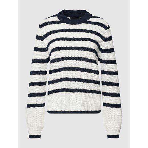 Sweter z dzianiny ze wzorem w paski model ‘TRISTA’ Pieces M Peek&Cloppenburg 