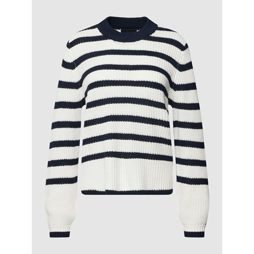 Sweter z dzianiny ze wzorem w paski model ‘TRISTA’ Pieces M Peek&Cloppenburg