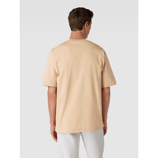 Beżowy t-shirt męski Tom Tailor