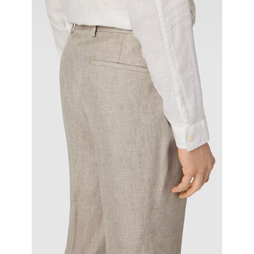Spodnie z fakturowanym wzorem model ‘Paco’ Cg - Club Of Gents 44 Peek&Cloppenburg 