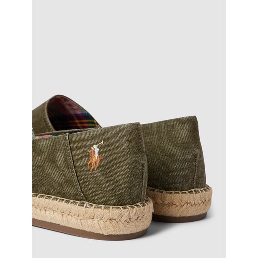 Espadryle z wyhaftowanym logo model ‘CEVIO’ Polo Ralph Lauren 45 Peek&Cloppenburg 