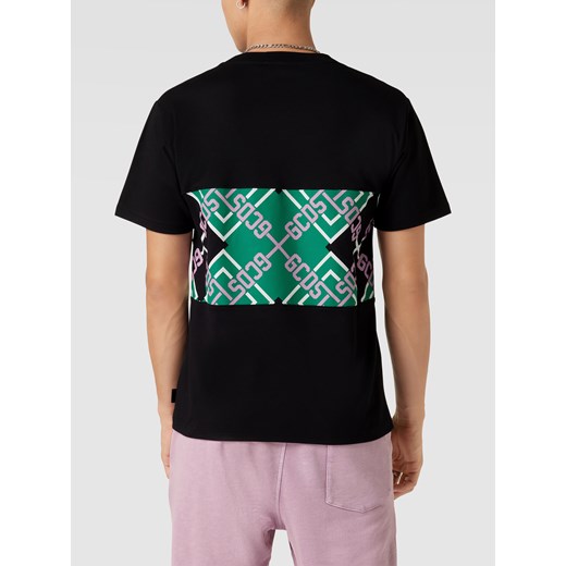 T-shirt z nadrukiem z logo model ‘Tartan’ Gcds L Peek&Cloppenburg 