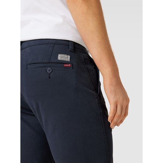 Spodnie materiałowe o kroju tapered fit z wpuszczanymi kieszeniami w stylu 36/34 Peek&Cloppenburg 