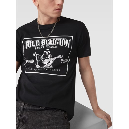 T-shirt z nadrukiem z motywem model ‘BUDDHA LOGO’ True Religion XL wyprzedaż Peek&Cloppenburg 