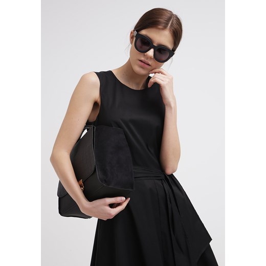ESPRIT Collection Sukienka koktajlowa black zalando bezowy bez wzorów/nadruków