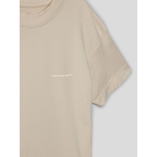 T-shirt z prążkowanym,okrągłym dekoltem model ‘JORDUST’ Jack & Jones 128 Peek&Cloppenburg 