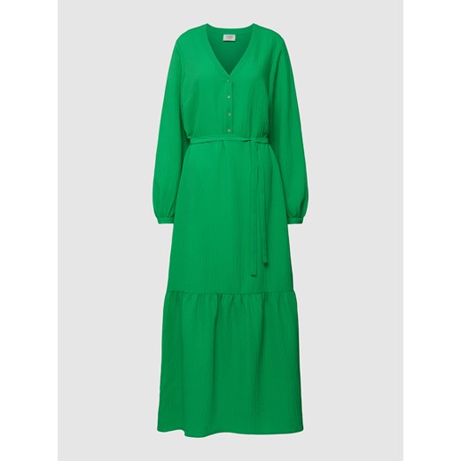 Długa sukienka z dekoltem w serek model ‘Ghalia’ Another Label XL Peek&Cloppenburg 