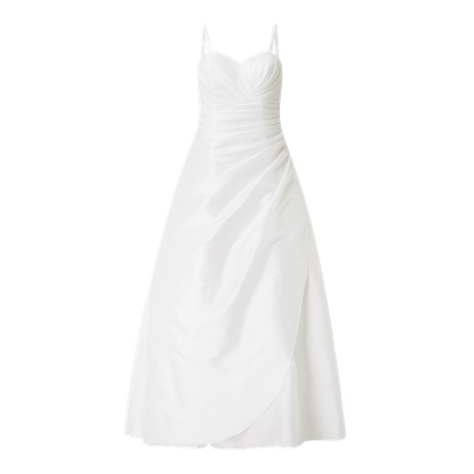 Biała sukienka Luxuar Fashion
