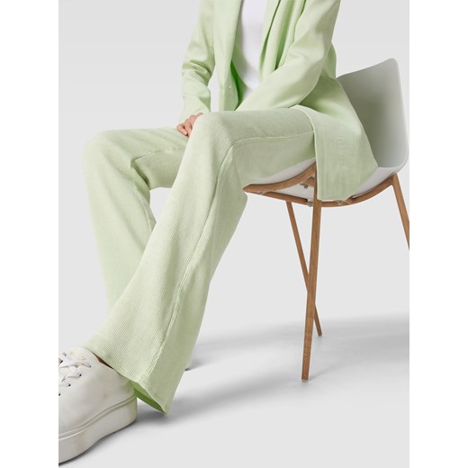 Spodnie z efektem prążkowania model ‘Katelynn’ Another Label L Peek&Cloppenburg 