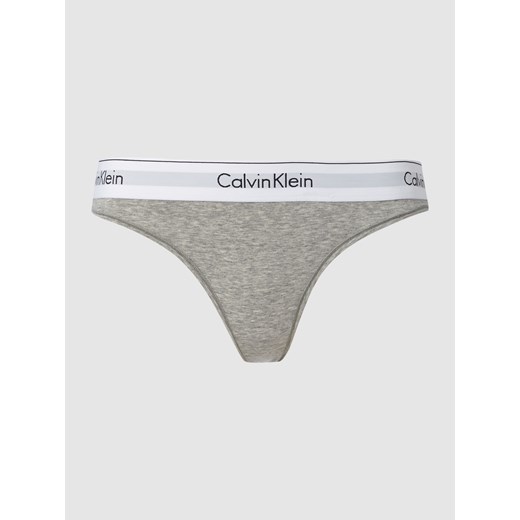 Stringi z paskiem z logo Calvin Klein Underwear L Peek&Cloppenburg 