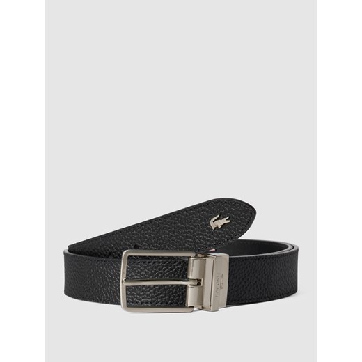 Pasek skórzany ze sprzączką Lacoste 100 Peek&Cloppenburg 
