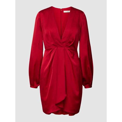 Sukienka Jake*s kopertowa na sylwestra z dekoltem v 