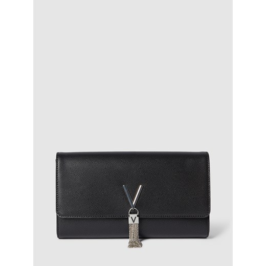 Kopertówka Valentino Bags do ręki z aplikacjami elegancka matowa 