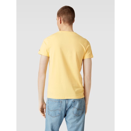 T-shirt męski Pepe Jeans z elastanu z nadrukami 