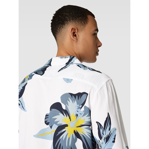 Koszula casualowa z wiskozy ze wzorem na całej powierzchni model ‘DAN’ Only & Sons XXL Peek&Cloppenburg